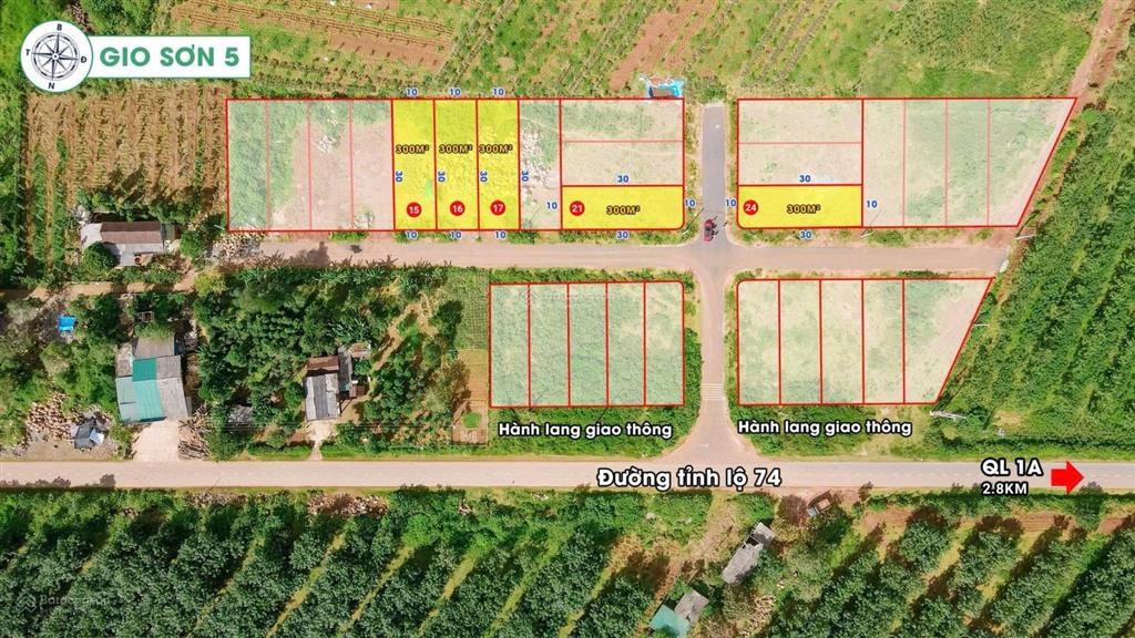 Bán lô đất đẹp 300m² gio sơn, gio linh  giá tốt gần trung tâm, khu công nghiệp, sân bay