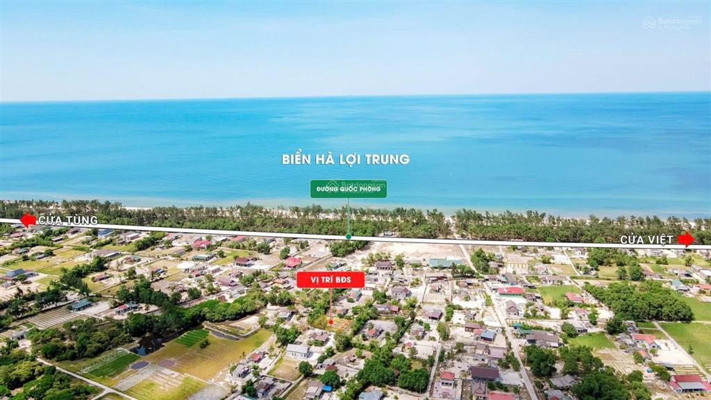 Bán đất gần biển tại trung giang, gio linh  126m²  chỉ 520 triệu