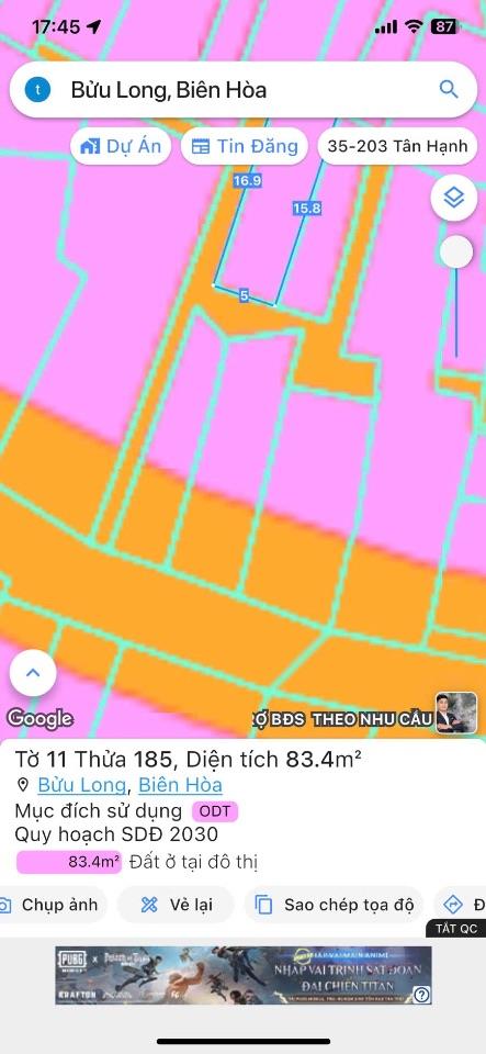 Bán Nhà Cấp 4 Diện Tích 80m2 full Thổ Cử Gần Trung Tâm Biên Hoà