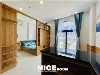 Khai trương ch 1pn view siêu xịn  full nt  rộng 50m2  máy giặt riêng tại phòng  gần cầu sài gòn