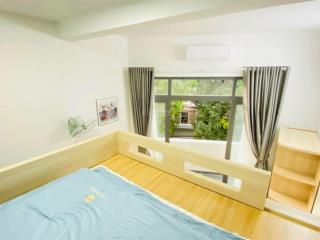 Ch duplex ban công full nt  thang máy, hầm xe  gần đh vlu