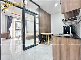Cho thuê ch chung cư mini  dạng 1pn rộng tới 40m2  nhà full tiện ích, khu chợ bà chiểu