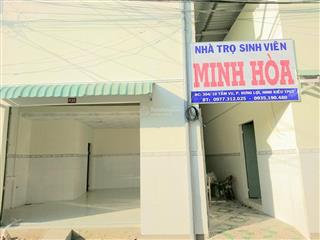 Nhà trọ minh hòa phòng đẹp, rộng rãi, trung tâm tp. cần thơ