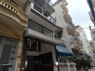 Bán nhà phân lô phố thanh nhàn hai bà trưng,55m. 6t. mt 4,5m. ô tô tránh, thang máy, vỉa hè rộng.