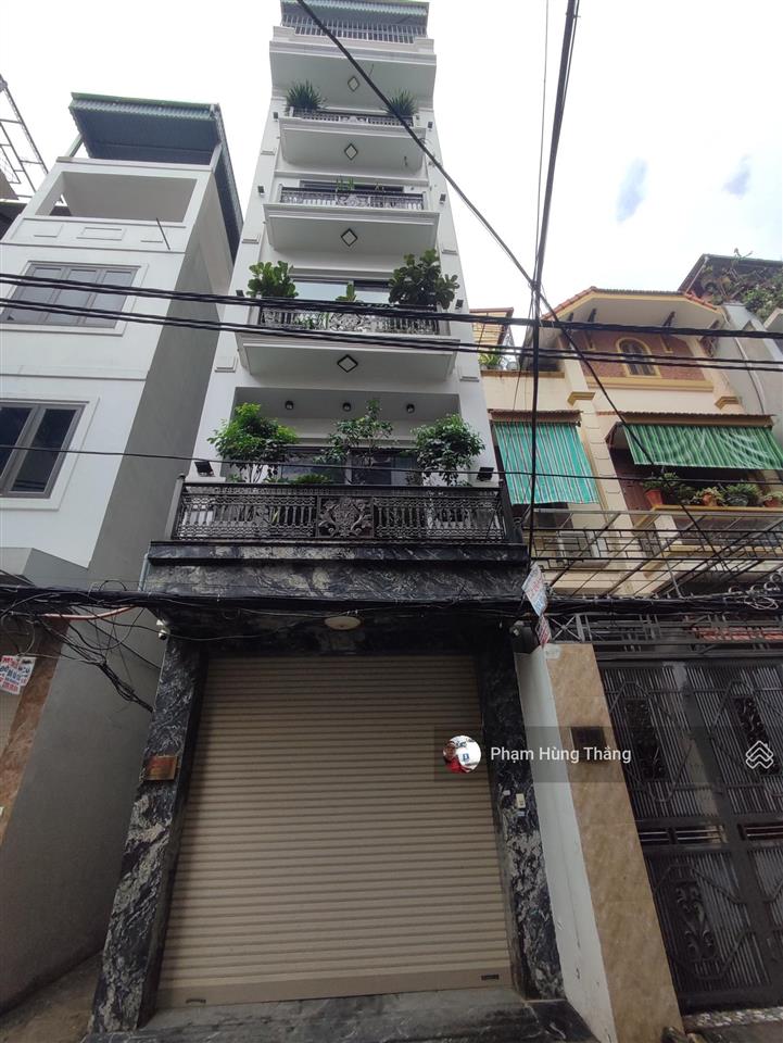 Bán nhà lô góc. thang máy. phố tân mai. hoàng mai. 50m. 6 tầng. gara. kinh doanh. giá hơn chục tỷ.