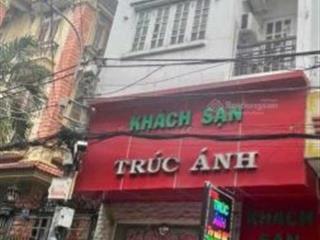 Bán khách sạn quận 5(p1), mặt tiền cao đạt  4 tầng btct dòng tiền khoán 40tr tháng, giá 13.5 tỷ