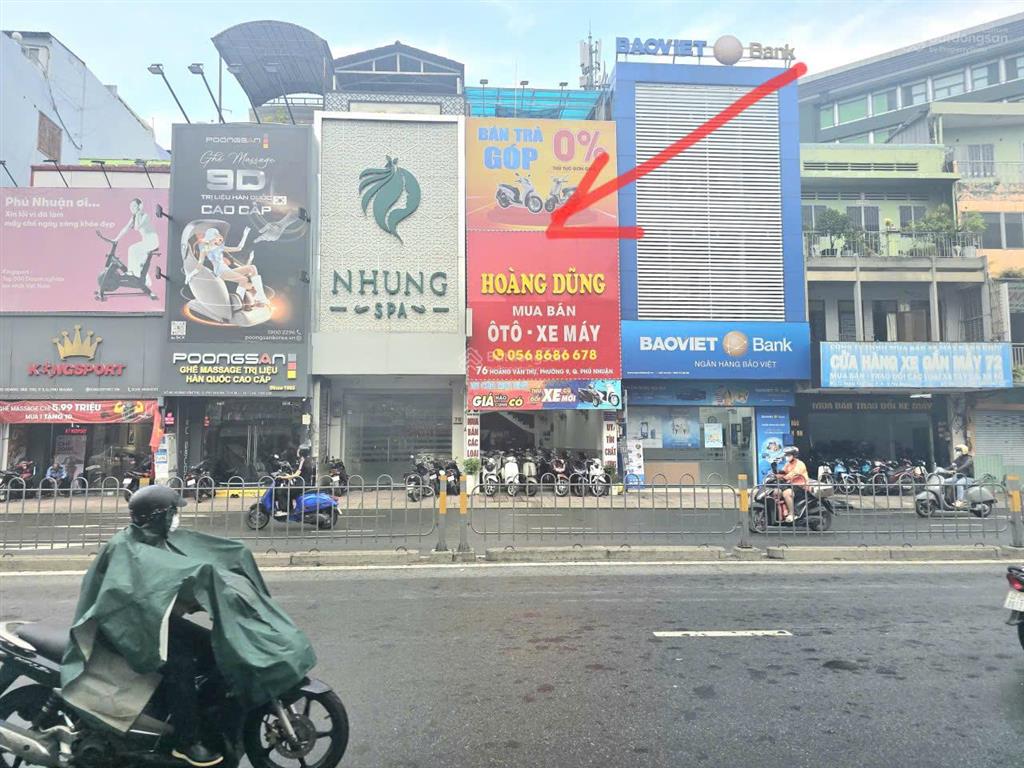Chính chu bán nhà mặt tiền số 76 hoàng văn thụ, quận phú nhuận cũ , 98,9m2, 4 tầng gia bán 24 tỷ