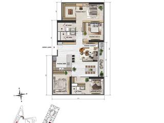 Căn hộ 4n góc sun feliza suites dự án hiếm hoi giữa lòng cầu giấy sở hữu căn hộ 4 phòng ngủ cao cấp