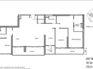 Bán hàng hiếm căn hộ 3pn, 3wc, 197m2 tại the infiniti riviera point chỉ 15,5 tỷ.  0906 743 ***