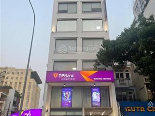 Bán tòa nhà nguyễn văn thủ + trần doãn khanh quận 1 (7x20m) hầm 8 tầng hđt 250 triệu  giá 50 tỷ