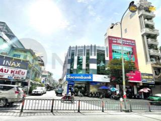 Bán gấp nhà mặt tiền cách mạng tháng 8 quận 3 (8x20m  3 tầng) hđt 160 triệu  giá 48 tỷ