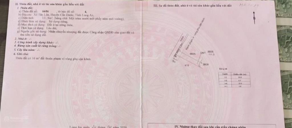 Thanh lý ngân hàng 111.5m2 ont kdc 5 hiệp