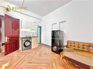 Chdv 35m2 full nội thất, ban công, máy giặt riêng, đường nguyễn cửu vân gần q1
