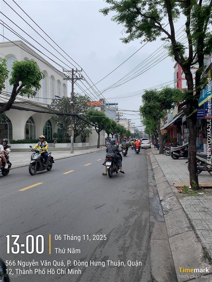 Đất mặt tiền nguyễn văn quá 7,5m x 30m. giá 33 tỷ tl chính chủ