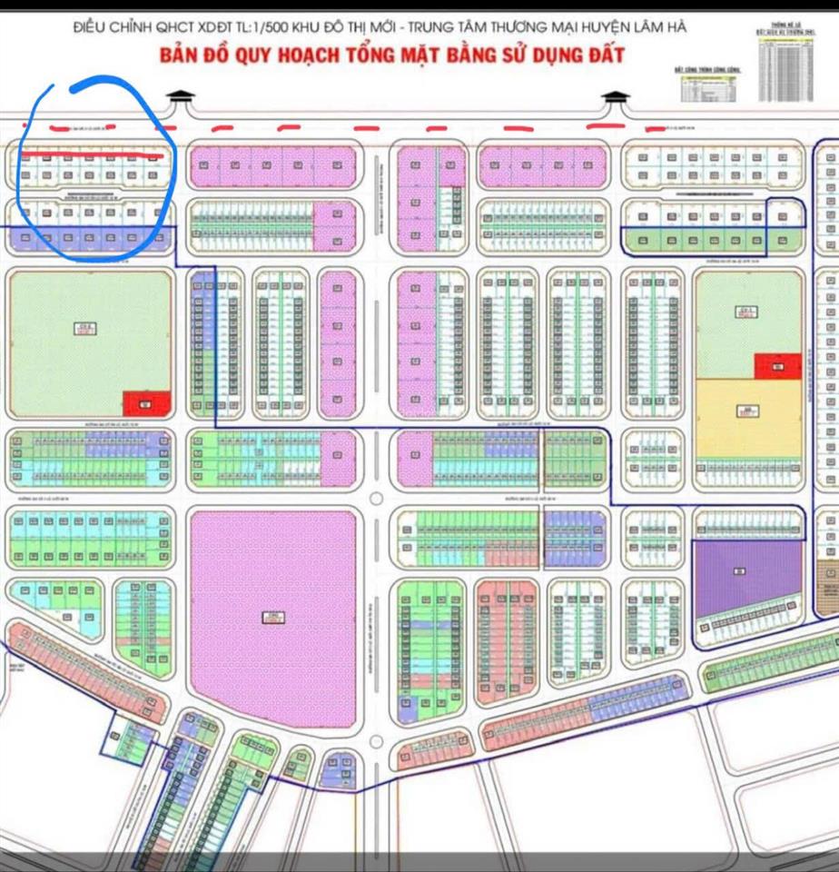 Sở hữu lô đất biệt thự mt 17m khu đô thị trung tâm thương mại thị trấn đinh văn  lâm hà  lâm đồng