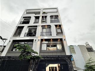 Nhà phố full nội thất  ngay tô ký  4 tầng  55m2, 4.2mx13,5m  sát gò vấp  giá hơn 6 đồng