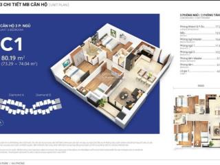 Booking chỉ 20tr, căn hộ 3 ngủ tặng ngay 130tr + ưu đãi chính sách của cđt