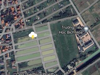 Bán đất nền 50m2 tại khu tái định cư bích hòa, 1,5 tỷ, thanh oai, hn chờ bốc sổ xong lên giá 100tr