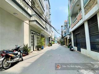 Hẻm xe hơi, 2 mặt hẻm, 82m², dương quảng hàm, 4 tầng, 4 pn  6.9 tỷ