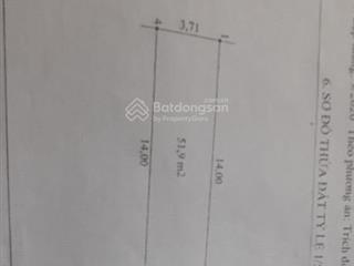 Bán đất khuyến lương hoàng mai diện tích 52m² mặt tiền 3.6m, giá chào 850 triệu, cơ hội đt