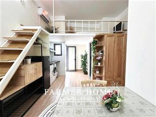 Chdv có gác và thoáng mát với nội thất cơ bản đang trống sẵn