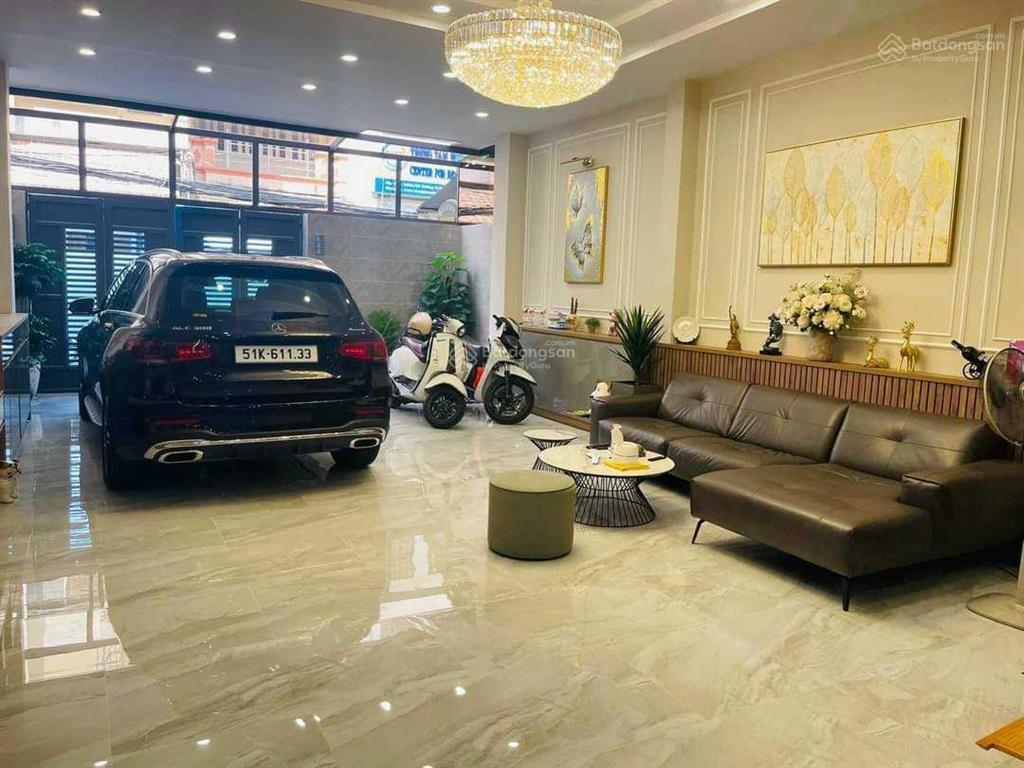 Nhà cư xá phan đăng lưu, phường 3, quận bình thạnh  xe hơi trong nhà
