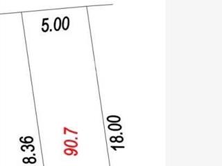 Bán đất 90.7m2 tại xã liên nghĩa, văn giang, hưng yên, 43 triệu / m2 đẹp, nhiều tiện ích