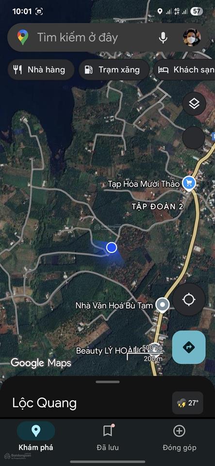 Bán đất tại lộc quang, lộc ninh, bình phước, 1,4 tỷ, 506 m2