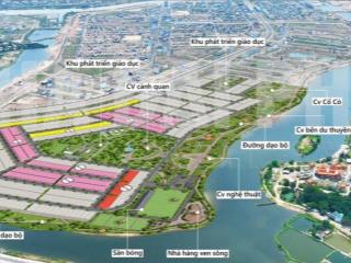 Bán lô góc đất nền đầm sen, hòa xuân view trực diện công viên & sông, giá tốt đầu tư chỉ 57,5 tr/m2
