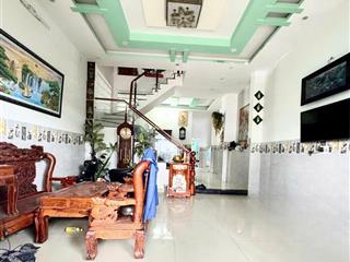 Nhà mới 5x20m  2 tầng 3pn, hẻm xe hơi chưa tới 55 triệu/m2