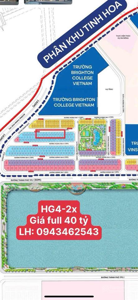 Chính chủ bán gấp song lập view vườn hoa khu thiên nga vinhomes cổ loa