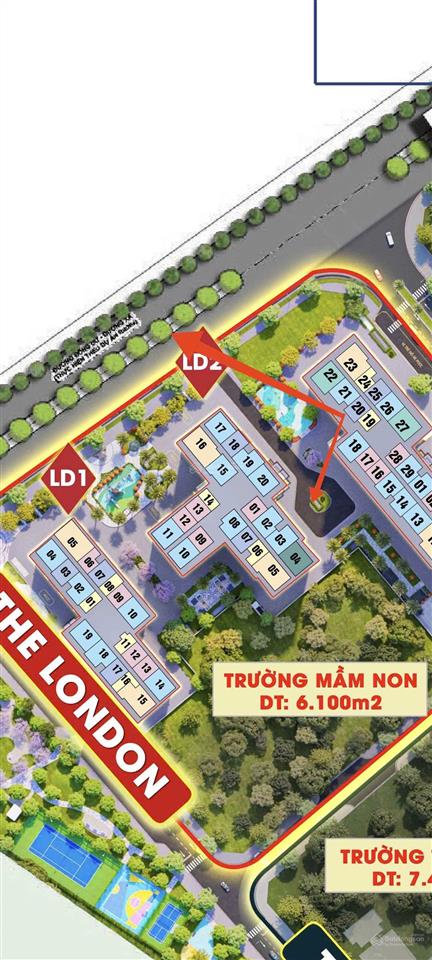 Bán căn hộ 1pn+ 48m² vinhomes ocean park phân khu the london, gần quảng trường ga metro