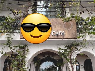 (gấp)  sang nhượng mbkd cafe hoàng cầu  view hồ  90m2  mt 10m