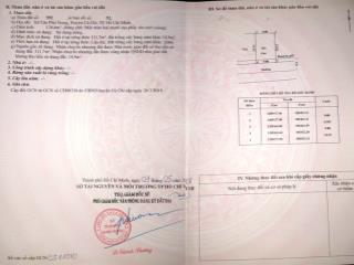 Cần bán nhanh lô thổ cư 126m2 mặt tiền đường 9m đường hồ thị lai xã tân phú trung củ chi 1 tỷ 450