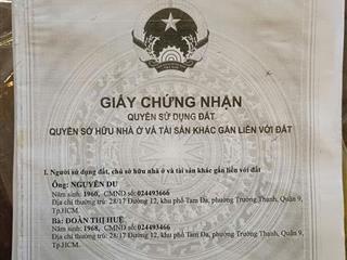 Đất đẹp trường thạnh, quận 9  xây nhà vườn cực chất