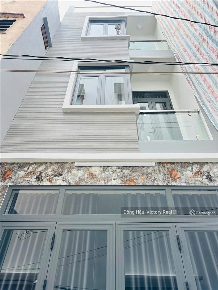 Bán nhà mới 100%  bùi thế mỹ  dt 50m2  1 trệt 2 lầu st  giá 7.68 tỷ tl