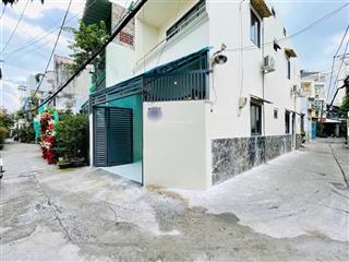 Nhà 1 lầu 53.7m2 căn góc hẻm xe hơi, đối diện vincome quang trung, p.10