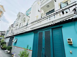 Nhà 2 lầu 55.2m2 ngang 10m hẻm xe hơi đường số 1, p.13, gò vấp.