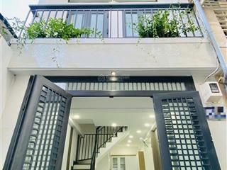 Nhà 1 lầu 24.7m2 hẻm gần 3m sát mặt tiền quang trung, gần siêu thị emart 2