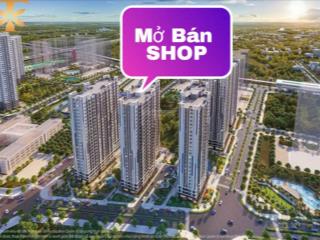 Bán shop chân đế ký mới trực tiếp chủ đầu tư vị trí ngay sảnh lên xuống cư dân cho thuê 1tr/m2