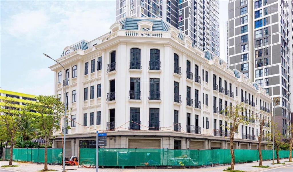 Mở bán shophouse tmdv vinhomes smart city với thiết kế 4 tầng, mặt tiền thoáng vỉa hè rộng