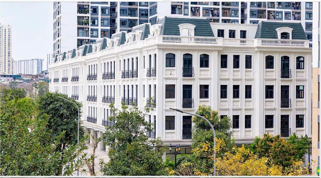 Mở bán shophouse tmdv vinhomes smart city với thiết kế 4 tầng, mặt tiền thoáng vỉa hè rộng