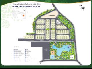 Sót lại 1 số quỹ căn biệt thự green villas mua mới cđt chính sách tốt cho khách hàng