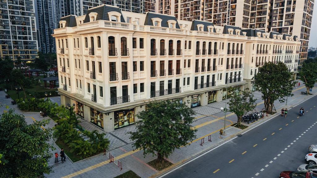 Bán shophouse tmdv sboutique mặt đường trục chính vinhomes tây mỗ (smart city)