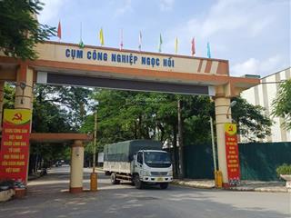 Chính chủ bán nhà xưởng cụm công nghiệp ngọc hồi lô góc 5035m làm sản suất làm kho xxe containe vào