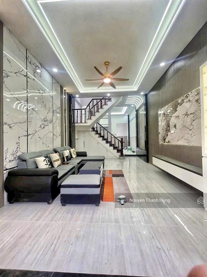 Bán nhà 3 tầng đúc hẻm xe hơi lê văn khương q12, giá rẻ 5,15 tỷ, diện tích 65m2 (4,2x16)