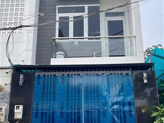 Bán nhà 3 tầng đúc hẻm xe hơi 10m ta16 quận 12 giá rẻ 4,99 tỷ diện tích 55m2 (4,2x13,5)