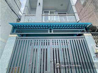 Bán nhà 4 tầng đúc hẻm xe hơi 1 trục lê văn khương quận 12 giá rẻ 5,69 tỷ diện tích 60m2 (4,5x13)