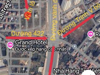 Đất phân lô, dịch vụ di trạch dt 77,7m2 mặt tiền 6,9m vị trí sát đường vành đai 3,5, đường 422