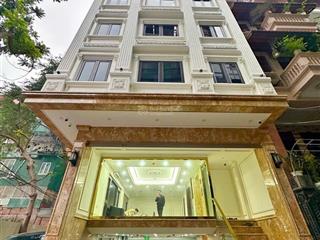 Bán tòa văn phòng mỹ đình 9 tầng có hầm phân lô ô tô tránh vỉa hè hai bên, diện tích 70m2